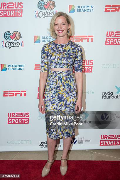 Actress Gretchen Mol attends the Up2Us Sports Gala at IAC Building on June 3, 2015 in New York City.