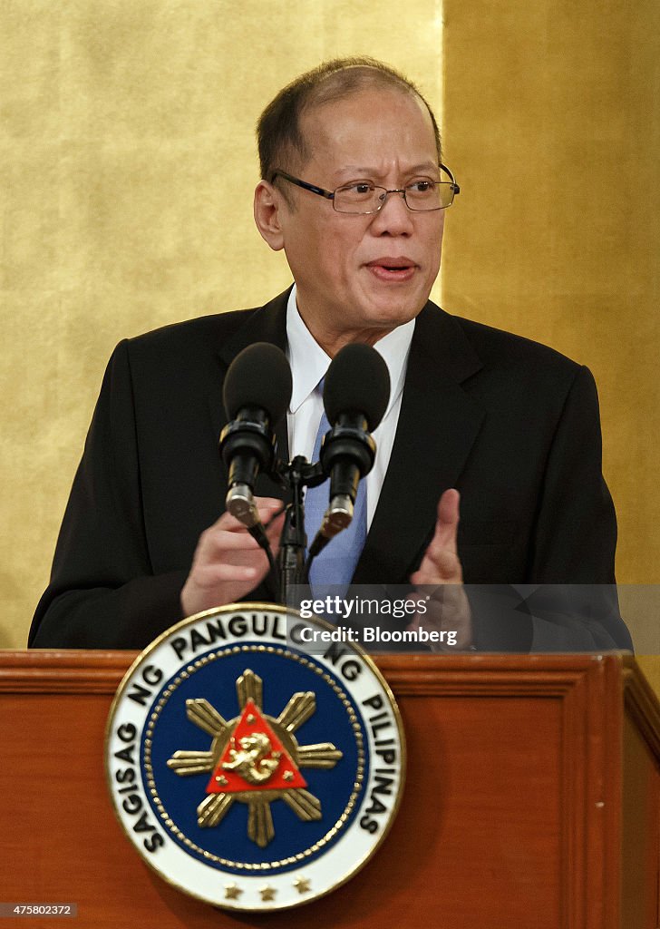 Philippine President Benigno Aquino Attends An Investment Forum