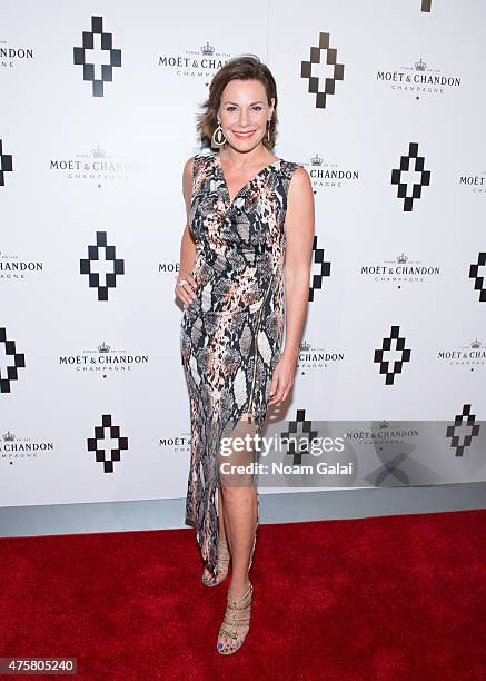 LuAnn de Lesseps attends the Moet Nectar Imperial Rose x Marcelo Burlon Launch Event at Cipriani Downtown on June 3, 2015 in New York City.