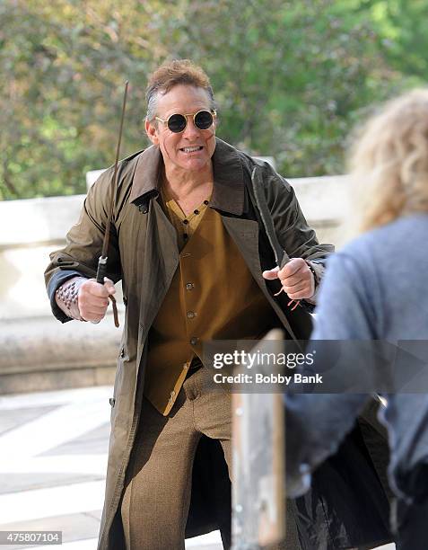 Steve Guttenberg performs in Hudson Warehouse Presents: Henry IV Part 1 at Riverside Park on June 3, 2015 in New York City.