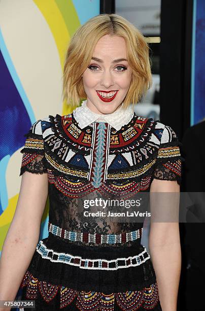 Actress Jena Malone attends the premiere of "Love & Mercy" at Samuel Goldwyn Theater on June 2, 2015 in Beverly Hills, California.