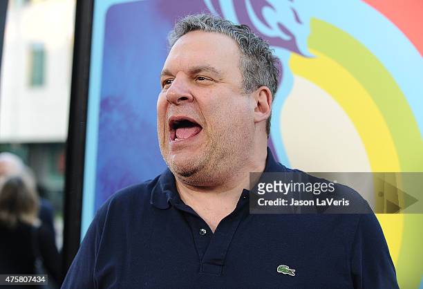Actor Jeff Garlin attends the premiere of "Love & Mercy" at Samuel Goldwyn Theater on June 2, 2015 in Beverly Hills, California.
