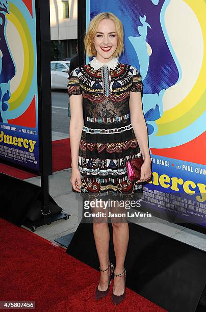 Actress Jena Malone attends the premiere of "Love & Mercy" at Samuel Goldwyn Theater on June 2, 2015 in Beverly Hills, California.