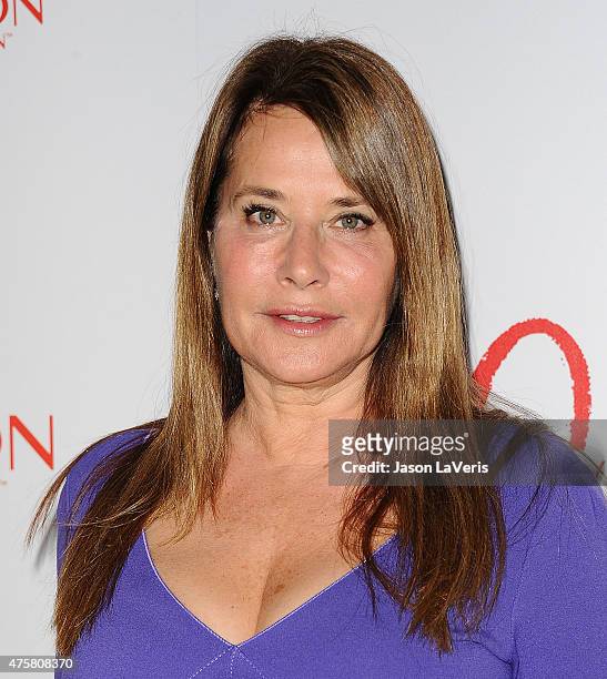 Actress Lorraine Bracco attends the Revlon celebration of achievements in cancer research at Four Seasons Hotel Los Angeles at Beverly Hills on June...