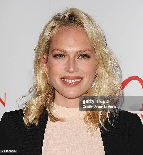 Erin Foster attends Revlon's celebration of achievements in cancer research at Four Seasons Hotel Los Angeles at Beverly Hills on June 3, 2015 in Los...