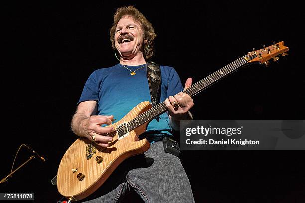 Musician Tom Johnston of The Doobie Brothers performs on stage at Humphrey's Concerts By The Bay on June 3, 2015 in San Diego, California.