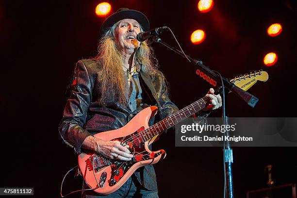 Musician Pat Simmons of The Doobie Brothers performs on stage at Humphrey's Concerts By The Bay on June 3, 2015 in San Diego, California.