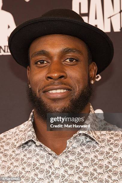 Football player Kam Chancellor attends the Canoche Benefit for the RC22 Foundation hosted by Robinson Cano at the Paramount Theatre on June 3, 2015...