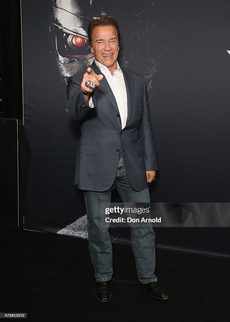 Terminator Genisys Australia Screening - Arrivals