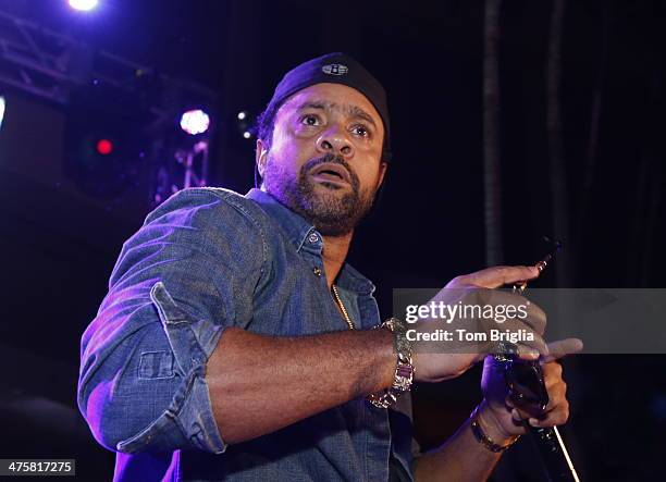 Shaggy performs at The Pool After Dark at Harrah's Resort on Friday February 28, 2014 in Atlantic City, New Jersey.