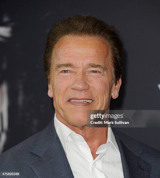 Arnold Schwarzenegger attends the Australia Screening of 'Terminator Genisys' at the Event Cinemas on June 4, 2015 in Sydney, Australia.