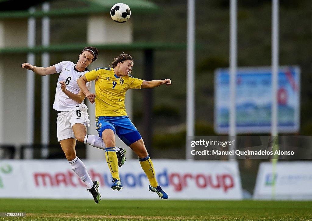 Under 23 Women's Four Nations Tournament: England v Sweden