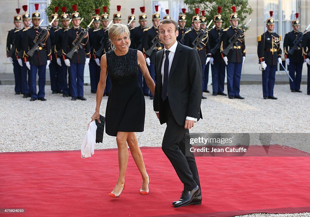 King Felipe Of Spain and Queen Letizia Of Spain On Official Visit In France : Day 1