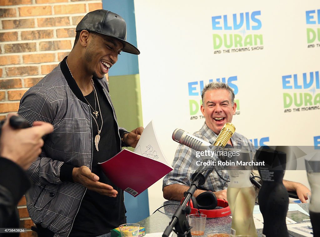 Trey Songz Visits "The Elvis Duran Z100 Morning Show"