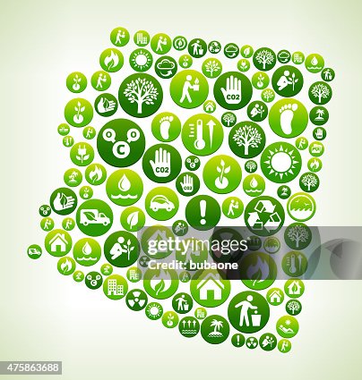 Local Environment Conservation Vector Arizona Environmental Conservation Green Vector Button Pattern High-Res ...