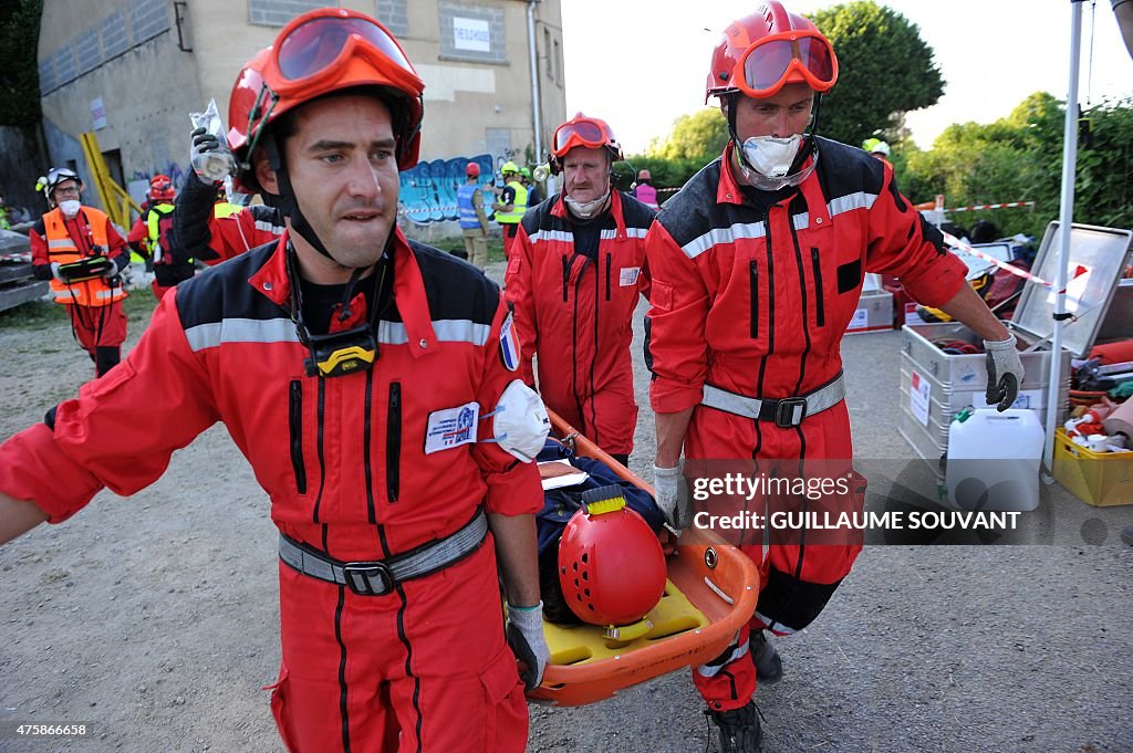 FRANCE-PUI-UN-USAR-INSARAG-EARTHQUAKE-RESCUE-DRILL