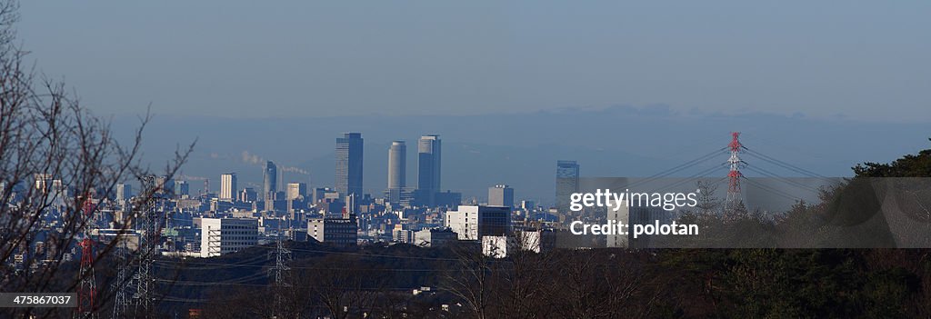 Panoramic view of Nagoya Station around