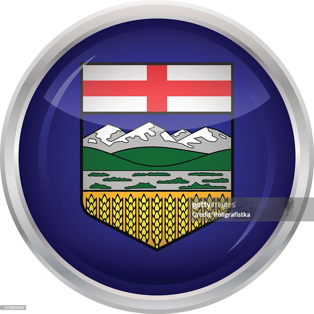 Ab Flag Flag Of Alberta High-Res Vector Graphic - Getty Images