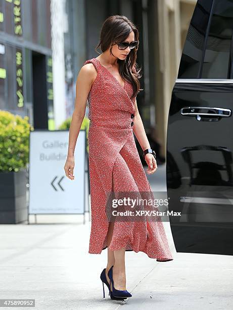 Victoria Beckham is seen on June 3, 2015 in New York City.