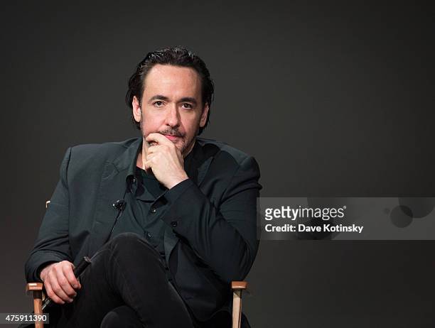 John Cusack speaks at the Apple Store Soho Presents: Meet The Filmmaker: "Love And Mercy" at Apple Store Soho on June 4, 2015 in New York City.