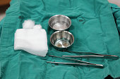 surgical instruments set for debridement wound