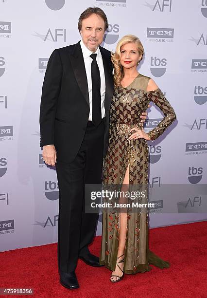 Actor-comedian Kevin Nealon and actress Susan Yeagley attend the 2015 AFI Life Achievement Award Gala Tribute Honoring Steve Martin at the Dolby...