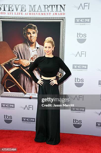 Comedian Iliza Shlesinger attends the 2015 AFI Life Achievement Award Gala Tribute Honoring Steve Martin at the Dolby Theatre on June 4, 2015 in...