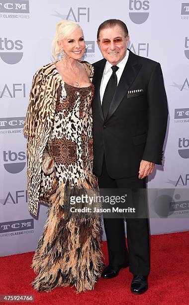 Michele Herbert and Larry Herbert attend the 2015 AFI Life Achievement Award Gala Tribute Honoring Steve Martin at the Dolby Theatre on June 4, 2015...