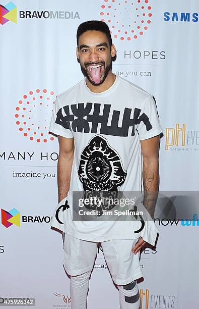 Zeke Thomas attends the 4th Annual Discover Many Hopes Gala at The Angel Orensanz Foundation on June 4, 2015 in New York City.