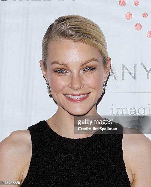 Model Jessica Stam attends the 4th Annual Discover Many Hopes Gala at The Angel Orensanz Foundation on June 4, 2015 in New York City.