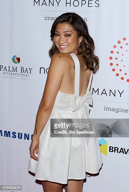 Jenna Ushkowitz attends the 4th Annual Discover Many Hopes Gala at The Angel Orensanz Foundation on June 4, 2015 in New York City.