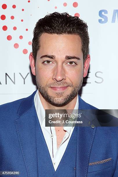 Zachary Levi attends the 4th Annual Discover Many Hopes Gala at The Angel Orensanz Foundation on June 4, 2015 in New York City.