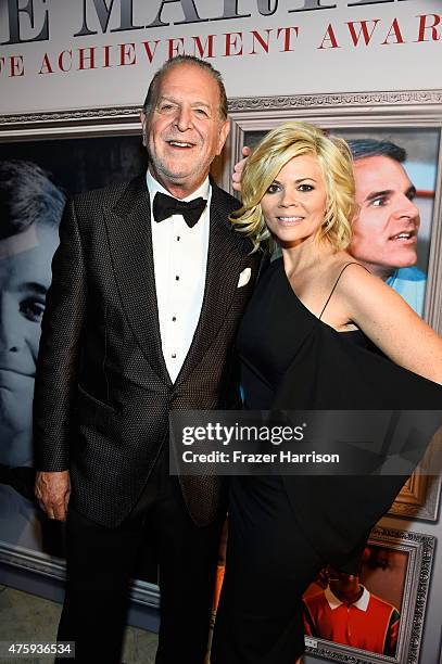 American Film Institute Board of Trustees Vice Chair Richard Frank and Leslie Frank attend the after party for the 2015 AFI Life Achievement Award...