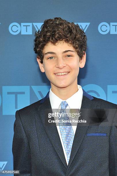 David Mazouz attends CTV Upfront 2015 Presentation at Sony Centre For Performing Arts on June 4, 2015 in Toronto, Canada.