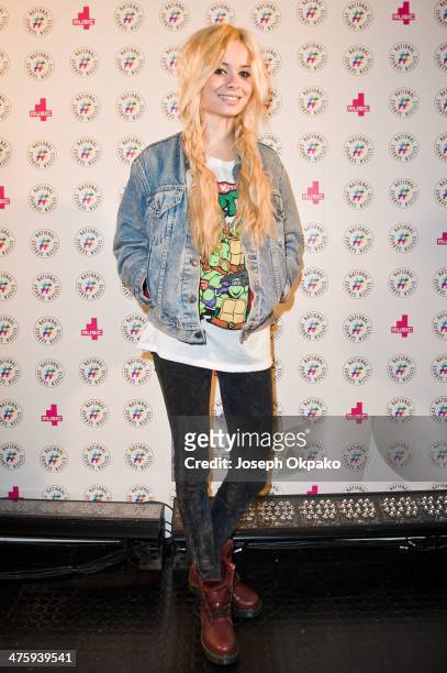 Nina Nesbitt attends NCS YES live at Brixton Academy on March 1, 2014 in London, England.