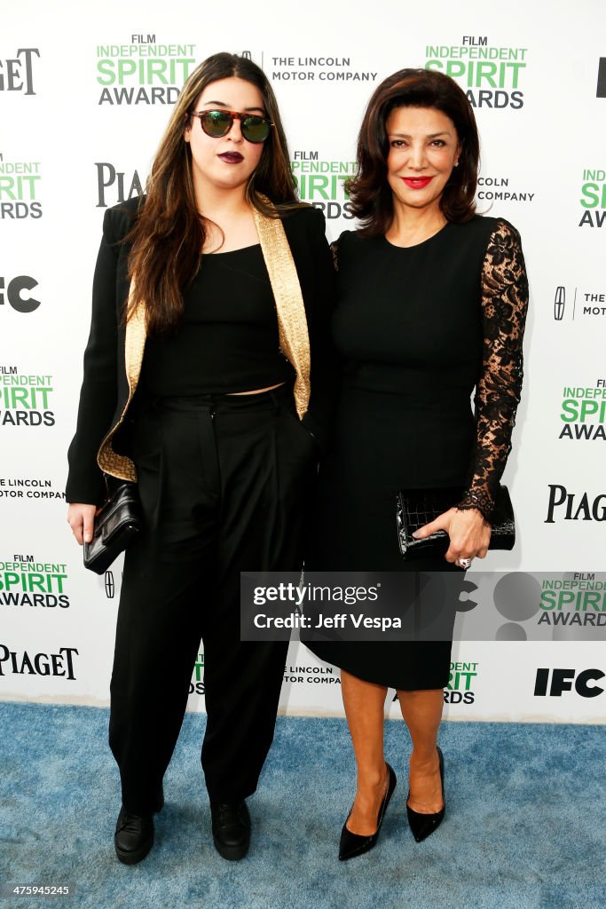 Tara Touzie and actress Shohreh Aghdashloo attend the 2014 Film... News