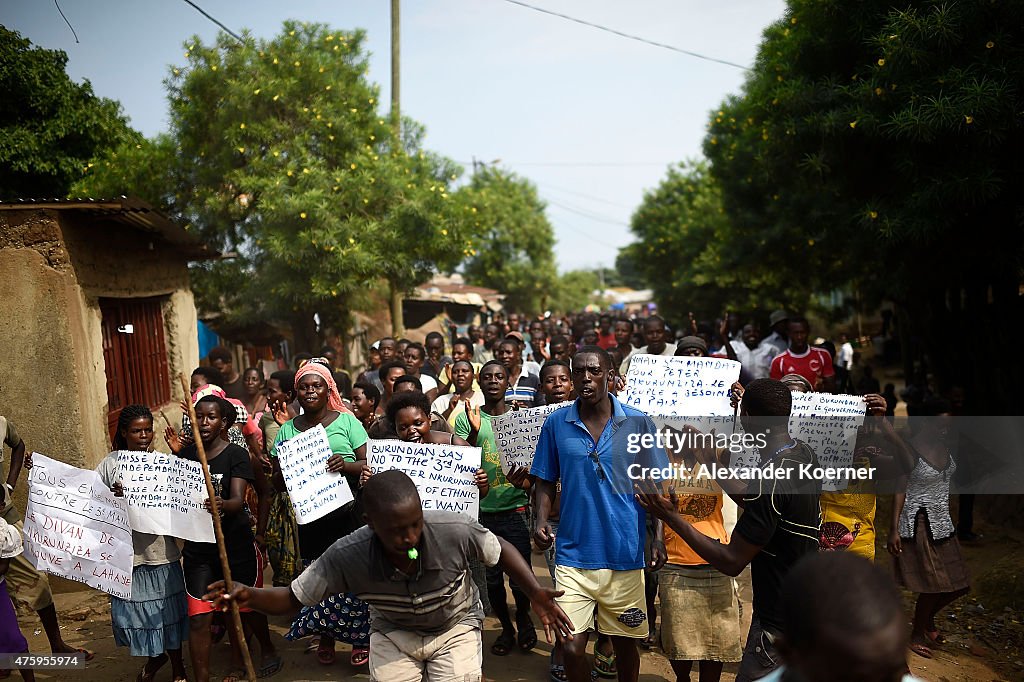 Burundi Protests Continue Following Cancellation Of Local Elections