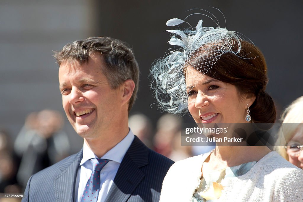 The Danish Royal Family Attend Christiansborg Palace On Occasion Of The 100th Anniversary Of The 1915 Constitution