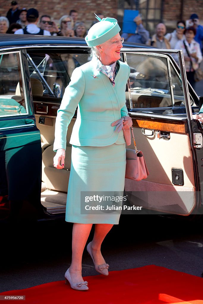 The Danish Royal Family Attend Christiansborg Palace On Occasion Of The 100th Anniversary Of The 1915 Constitution