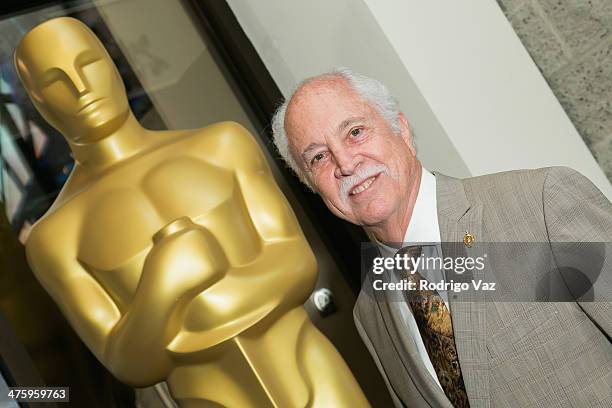 Academy Governor and makeup artist Leonard Engelman attends the 86th Annual Academy Awards Oscar Week Celebrates Makeup and Hairstyling at AMPAS...