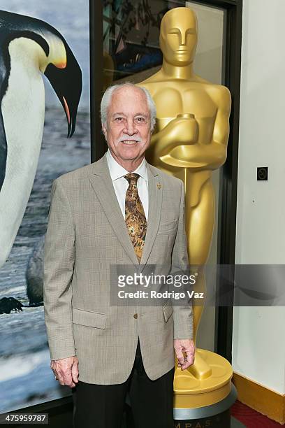 Academy Governor and makeup artist Leonard Engelman attends the 86th Annual Academy Awards Oscar Week Celebrates Makeup and Hairstyling at AMPAS...