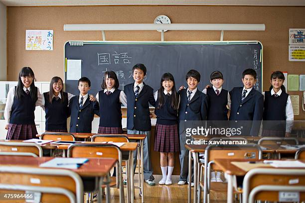 japanese students - japan 12 years girl stock pictures, royalty-free photos & images