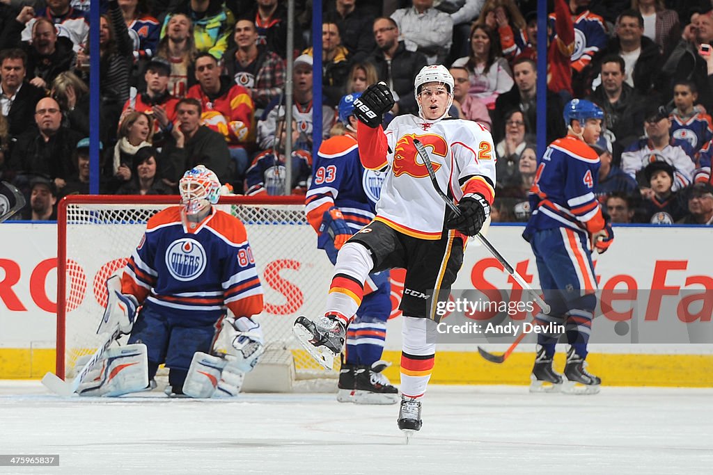 Calgary Flames v Edmonton Oilers