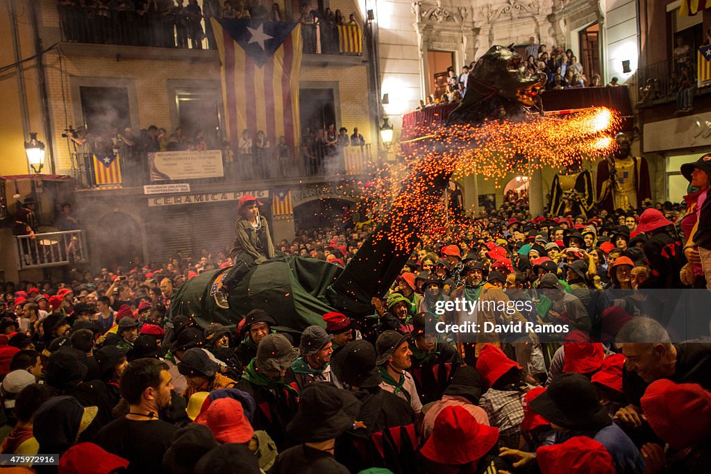 The Catalan Festival of 'La Patum'