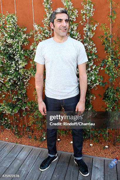 Actor Ary Abittan attends the 2015 Roland Garros French Tennis Open - Day Thirteen, on June 5, 2015 in Paris, France.