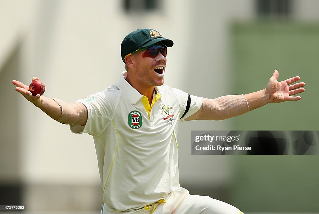 1st Test - Australia v West Indies: Day 3