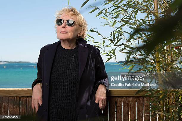 Film director Claire Denis is photographed on May 15, 2015 in Cannes, France.