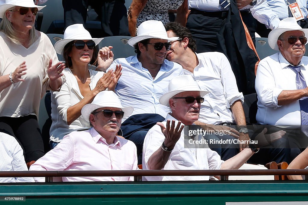 Celebrities At French Open 2015  - Day Thirteen