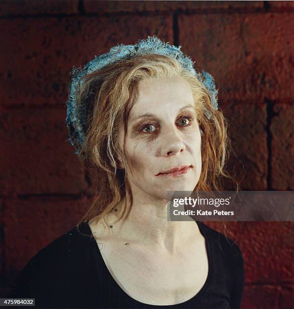 Actor Juliet Stevenson is photographed for the Guardian on May 6, 2014 in London, England.