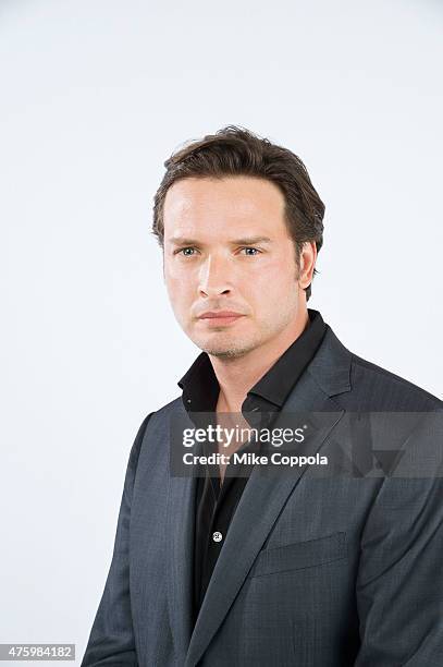 Actor Aden Young poses for a portrait at The 74th Annual Peabody Awards Ceremony at Cipriani Wall Street on May 31, 2015 in New York City.